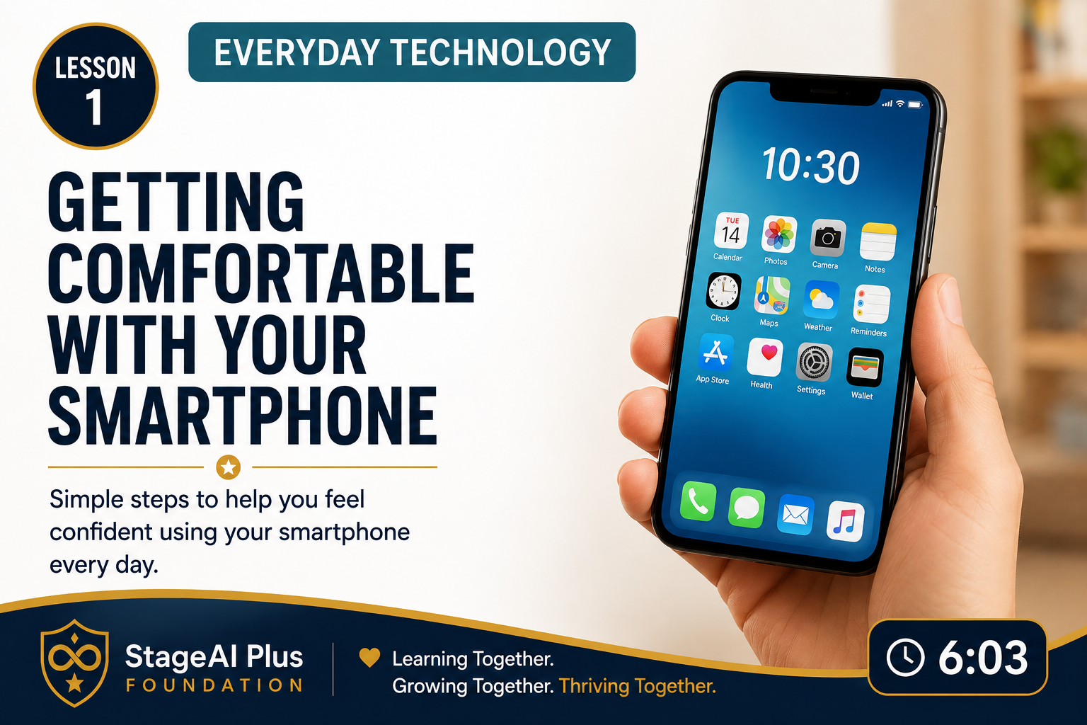 Getting Comfortable With Your Smartphone thumbnail
