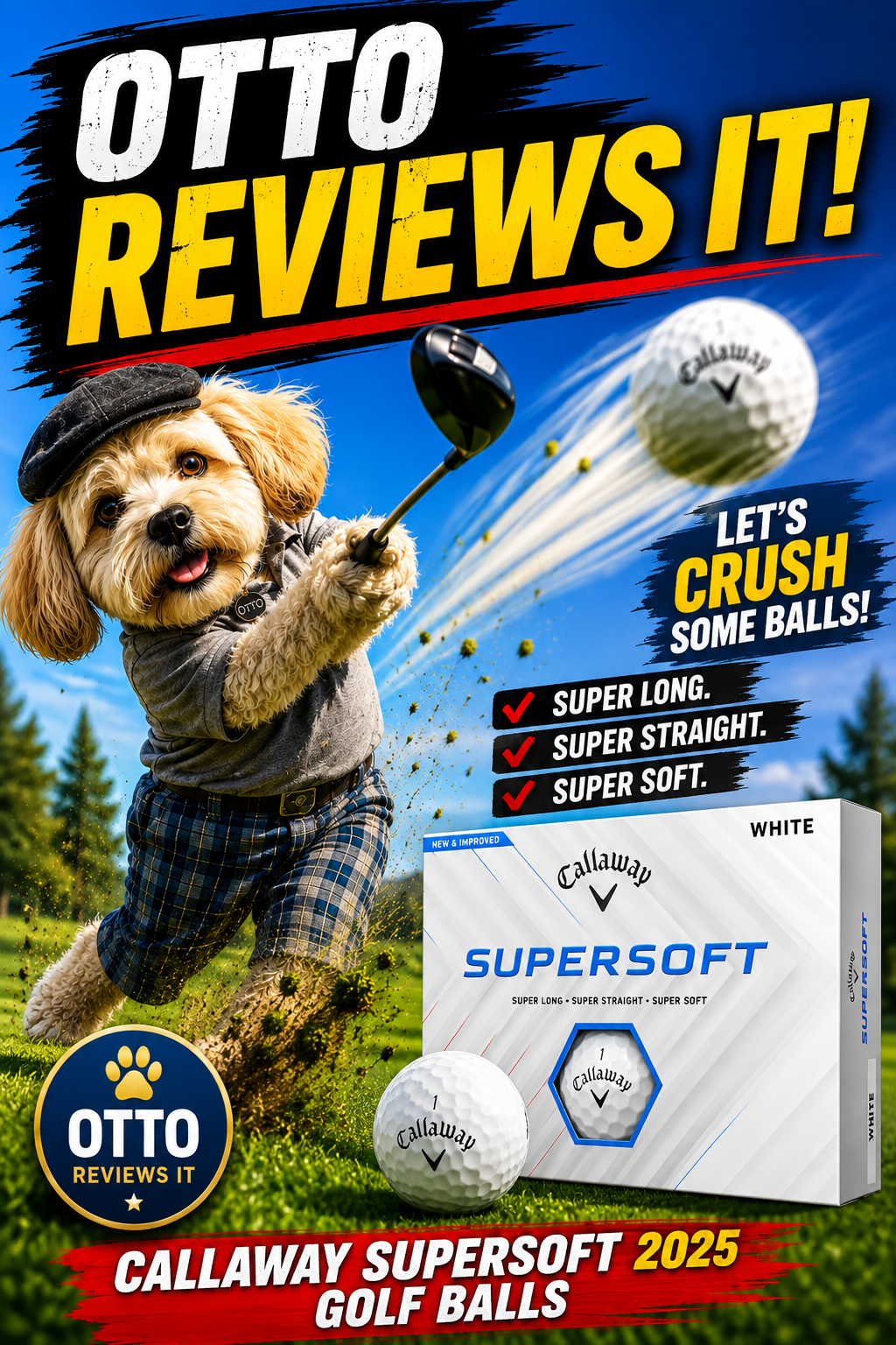 Otto Reviews It — Callaway Supersoft 2025 Golf Balls Review