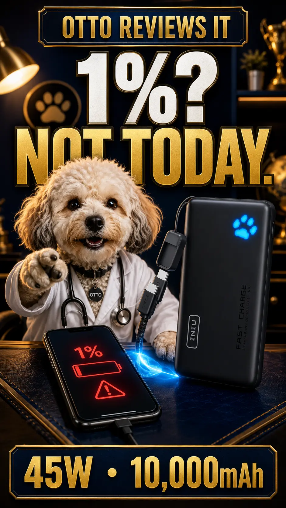 Otto Reviews It — INIU 45W 10,000mAh Power Bank Review: Fast, Compact and Travel-Ready