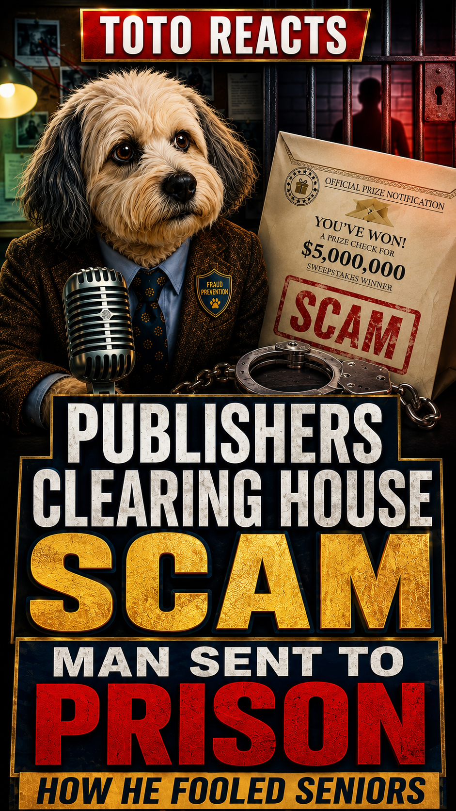 Publishers Clearing House Scam Targeting Seniors: Man Sentenced to Prison — Toto Reacts episode 27