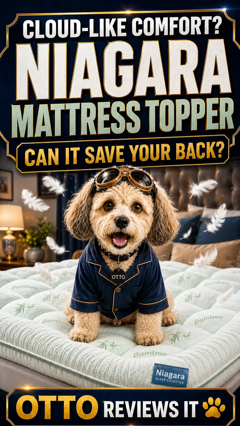 Otto Reviews It — Niagara Mattress Topper Review: Cloud-Like Comfort for a Tired Back?