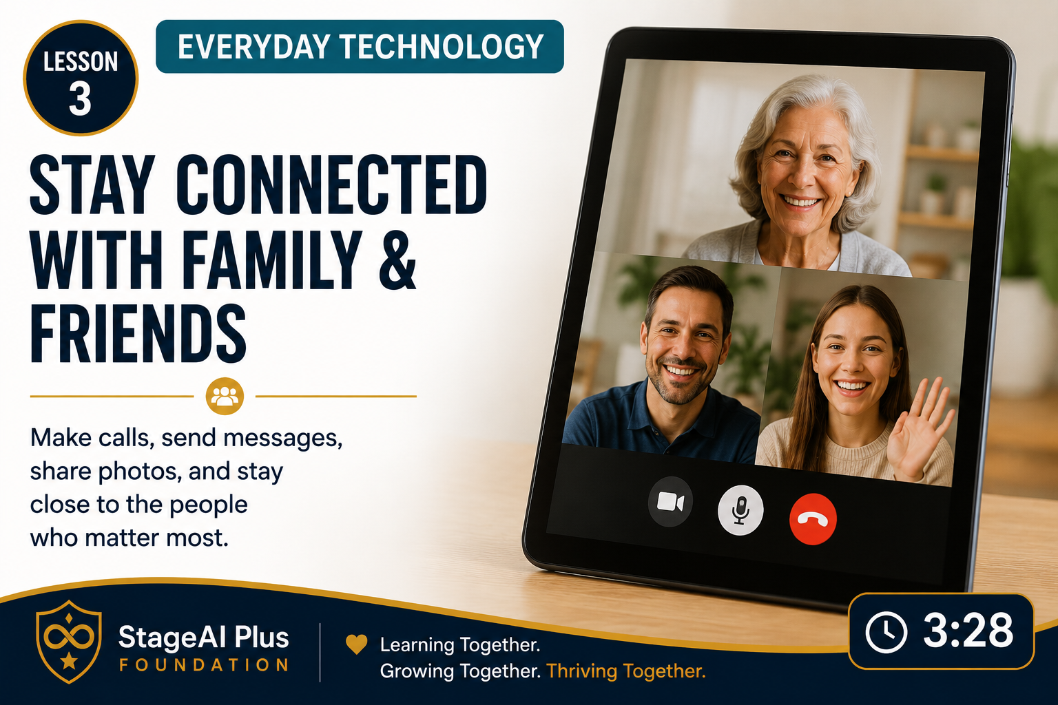Stay Connected With Family & Friends thumbnail