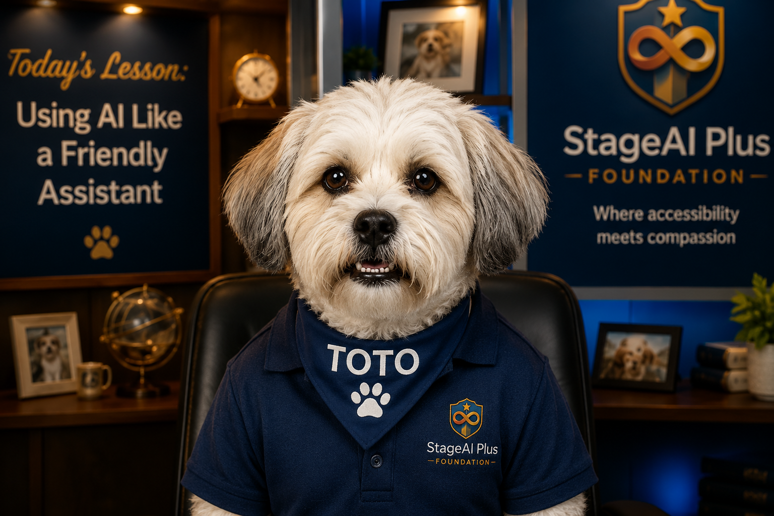 Toto, the Foundation's fraud-prevention educator