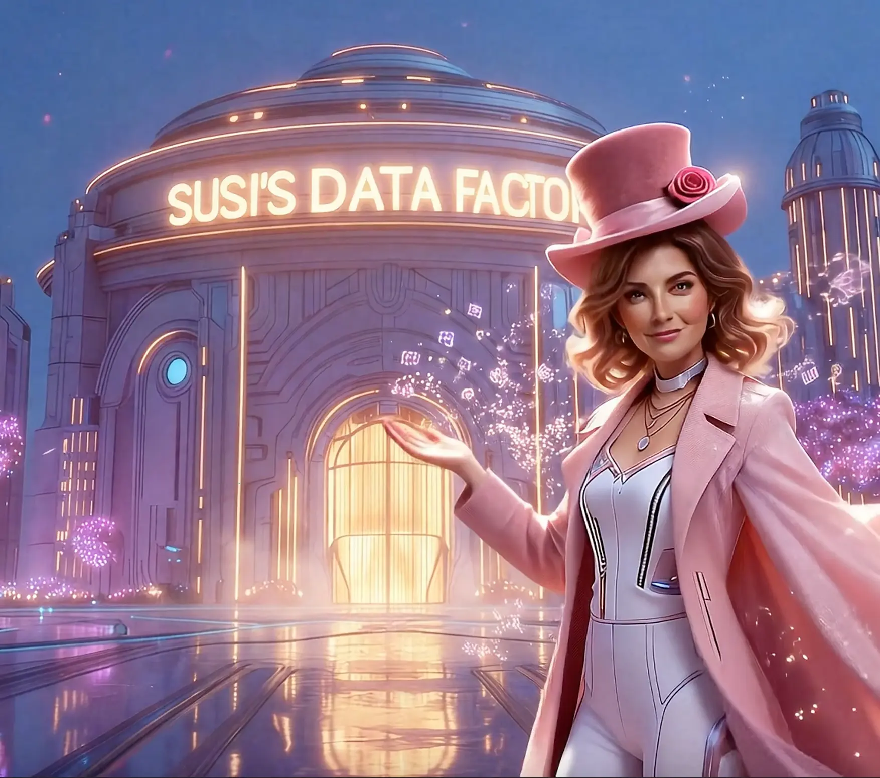 Susi & the Data Factory key art