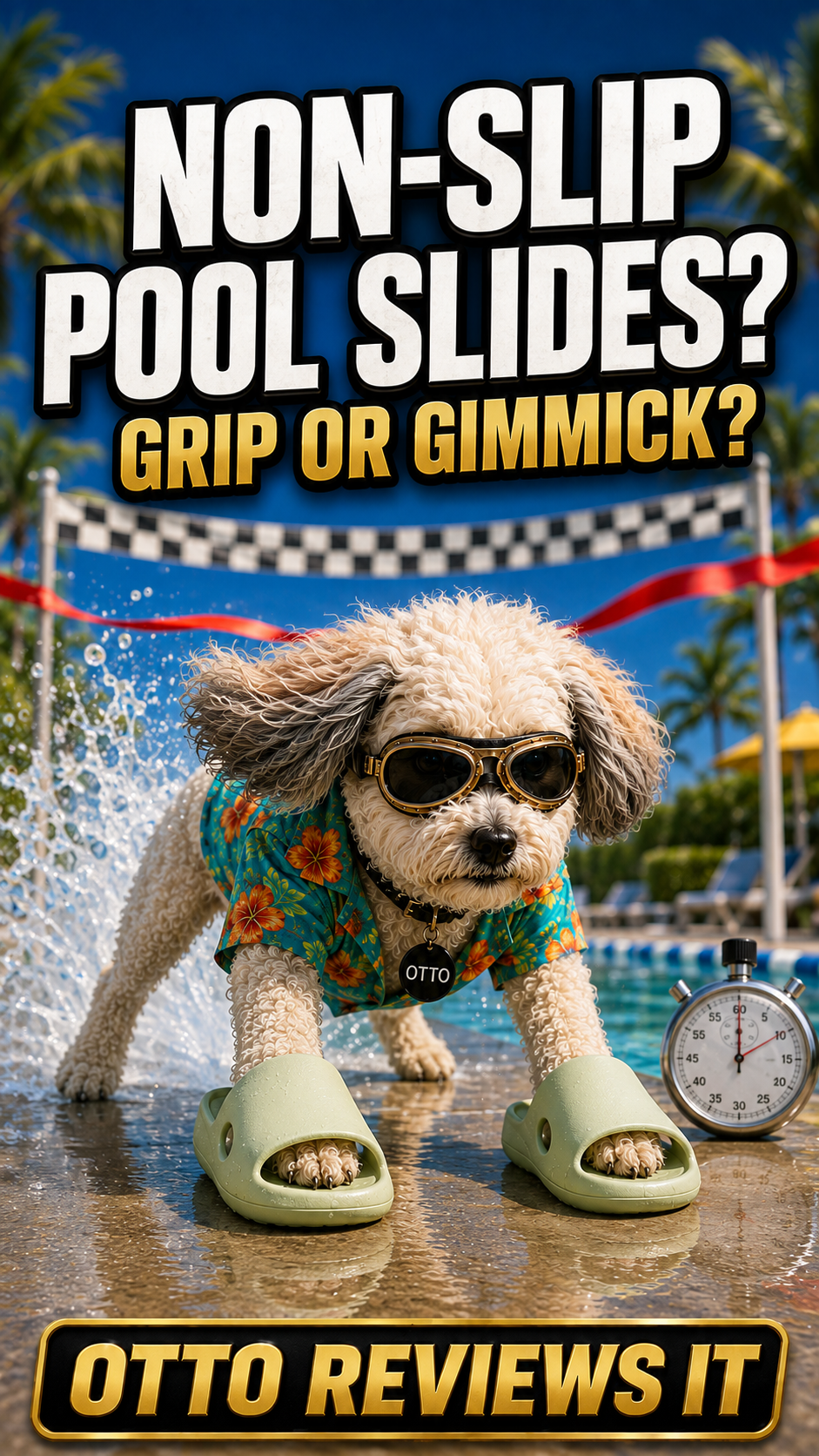Otto Reviews It — Best Non-Slip Shower Shoes for the Pool, Gym & Bathroom? Quick-Dry Slides Review