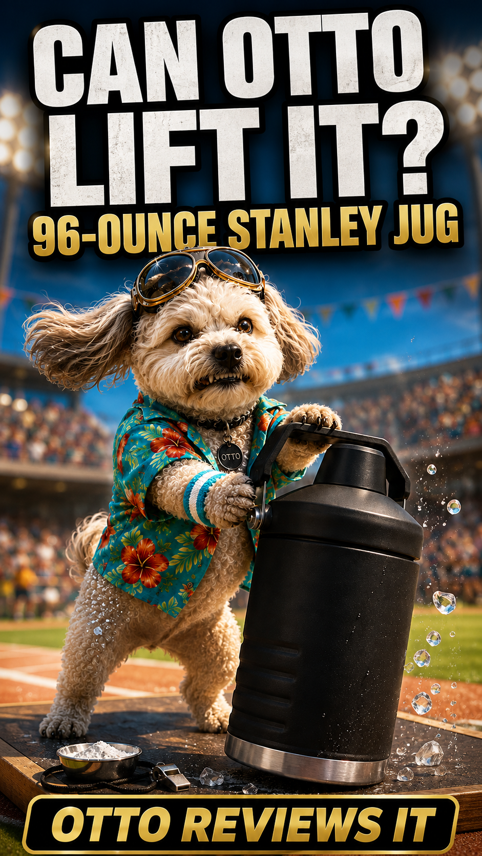 Otto Reviews It — Stanley 96-Ounce Jug Review: Can Otto Lift This Hydration Heavyweight?