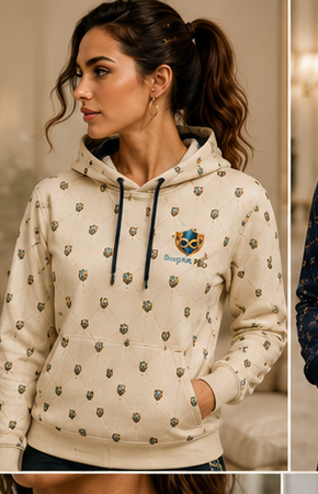 Mission Luxe Hoodie – Ivory Edition