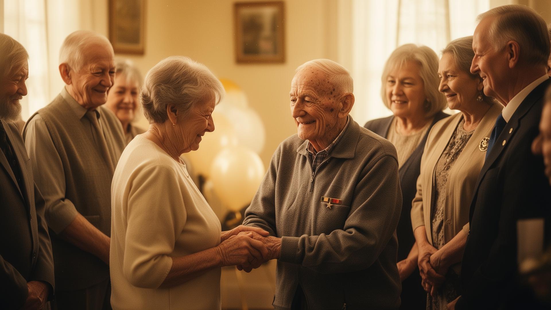 A meaningful moment shared in community