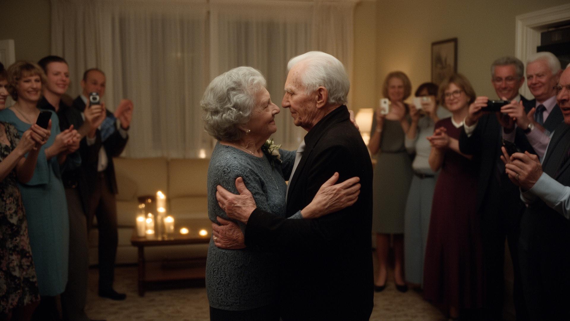 Vows, renewed by candlelight.